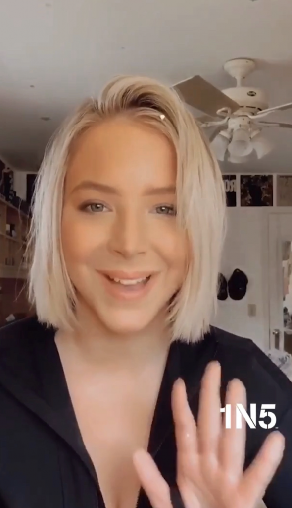 Katie Shares Inspiring Message with College Students